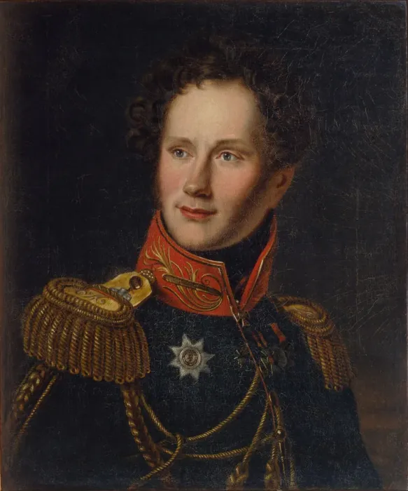 Framed Print : Portrait of Count Alexey Fyodorovich Orlov (1787-1862), c. 1810. Artist: Anonymous, 18th century Framed Print : Portrait of Count Alexey Fyodorovich Orlov (1787-1862), c. 1810. Artist: Anonymous, 18th century