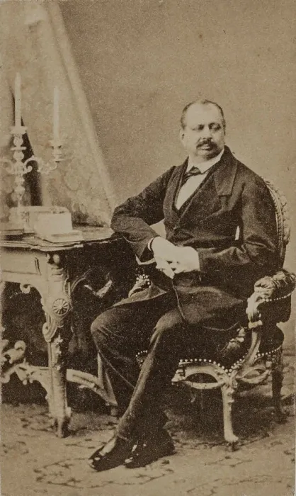 Framed Print : Portrait of Count Anatole Nikolaievich Demidov, 1st Prince of San Donato (1812-1870), c. 1870. Creator: Photo studio Furne fils & H. Tournier. Portrait of Count Anatole Nikolaievich Demidov, 1st Prince of San Donato (1812-1870), c. 1870 Framed Print : Portrait of Count Anatole Nikolaievich Demidov, 1st Prince of San Donato (1812-1870), c. 1870. Creator: Photo studio Furne fils & H. Tournier. Portrait of Count Anatole Nikolaievich Demidov, 1st Prince of San Donato (1812-1870), c. 1870
