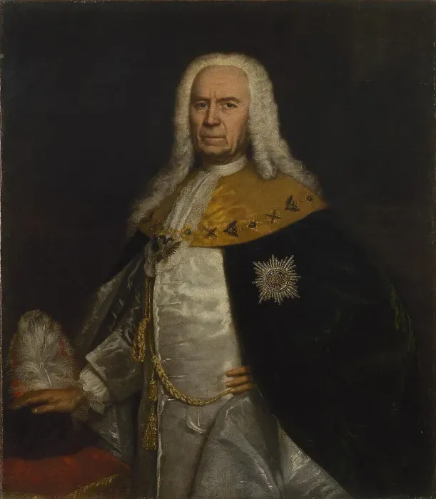 Framed Print : Portrait of Count Andrei Ivanovich Ushakov (1708-1739), Mid of the 18th century. Artist: Anonymous Framed Print : Portrait of Count Andrei Ivanovich Ushakov (1708-1739), Mid of the 18th century. Artist: Anonymous