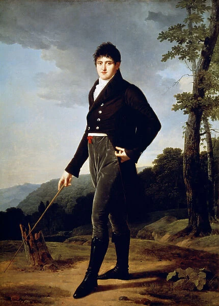 Portrait of Count Andrey Bezborodko, 1804. Artist: Robert Lefevre