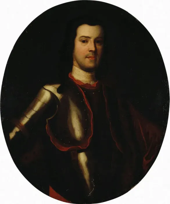 Framed Print : Portrait of Count Anton Manuilovich Devier (1682-1745), Early 18th cen Artist: Anonymous Framed Print : Portrait of Count Anton Manuilovich Devier (1682-1745), Early 18th cen Artist: Anonymous