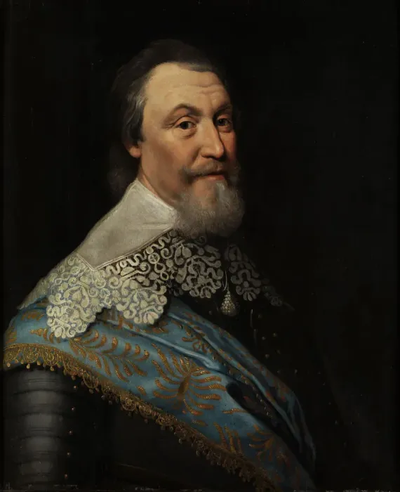 Framed Print : Portrait of Count Axel Oxenstierna (1583-1654) Framed Print : Portrait of Count Axel Oxenstierna (1583-1654)