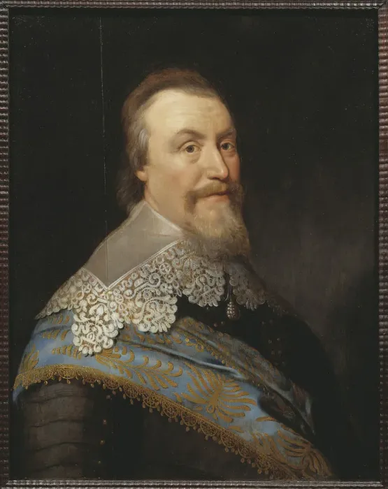 Framed Print : Portrait of Count Axel Oxenstierna (1583-1654) Framed Print : Portrait of Count Axel Oxenstierna (1583-1654)