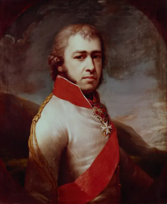 Framed Print : Portrait of Count Boris Vladimirovich Golitsyn (1769-1813), 1797. Artist: Lampi, Johann-Baptist von, the Elder (1751-1830) Framed Print : Portrait of Count Boris Vladimirovich Golitsyn (1769-1813), 1797. Artist: Lampi, Johann-Baptist von, the Elder (1751-1830)