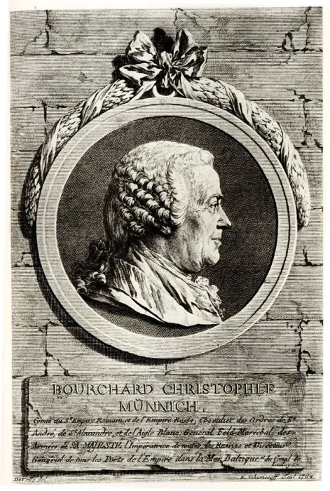 Framed Print : Portrait of Count Burkhard Christoph von Munnich (1683-1767). Artist: Anonymous Framed Print : Portrait of Count Burkhard Christoph von Munnich (1683-1767). Artist: Anonymous