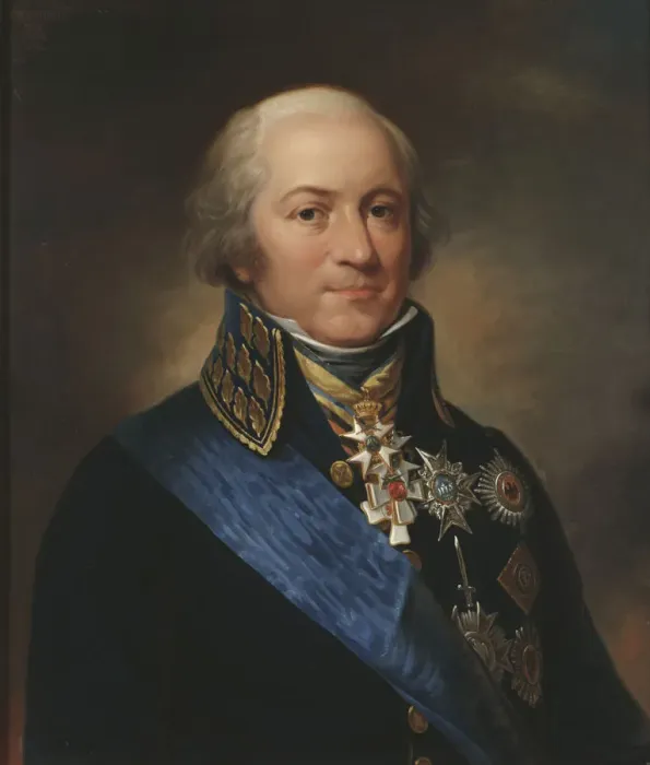 Framed Print : Portrait of Count Carl Johan Adlercreutz (1757-1815), 1846 Framed Print : Portrait of Count Carl Johan Adlercreutz (1757-1815), 1846