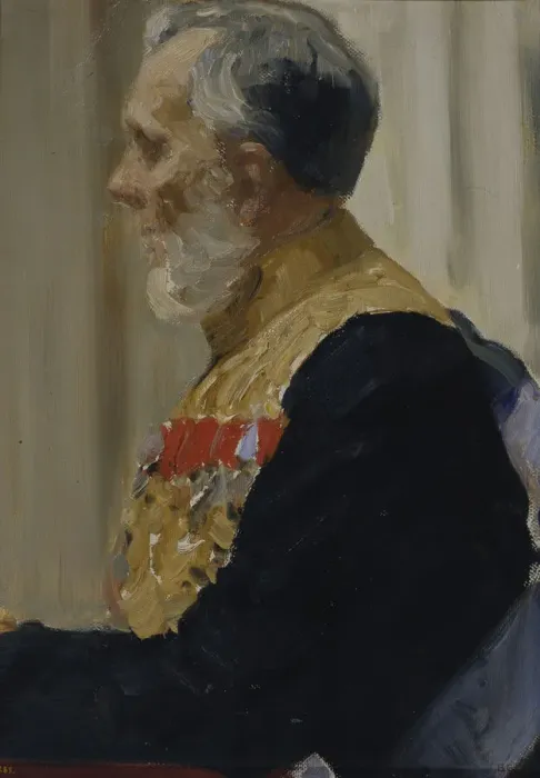 Framed Print : Portrait of Count Constantin Ivanovich von der Pahlen, 1903. Artist: Repin, Ilya Yefimovich (1844-1930) Framed Print : Portrait of Count Constantin Ivanovich von der Pahlen, 1903. Artist: Repin, Ilya Yefimovich (1844-1930)