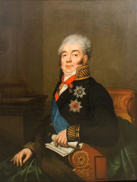 Portrait of Count Dmitry Alexandrovich Guryev (1758-1825), 1809
