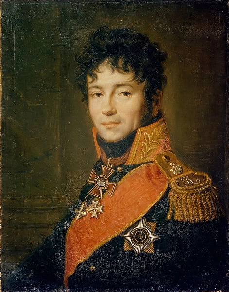 Portrait of Count Evgraf Fedotovich Komarovsky (1769-1843). Artist: Vogel von Vogelstein, Carl Christian (1788-1868)