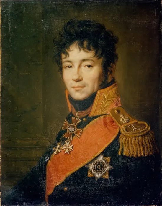 Framed Print : Portrait of Count Evgraf Fedotovich Komarovsky (1769-1843). Artist: Vogel von Vogelstein, Carl Christian (1788-1868) Framed Print : Portrait of Count Evgraf Fedotovich Komarovsky (1769-1843). Artist: Vogel von Vogelstein, Carl Christian (1788-1868)