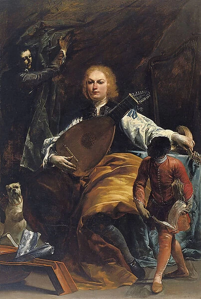 Portrait of Count Fulvio Grati. Artist: Crespi, Giuseppe Maria (1665-1747)