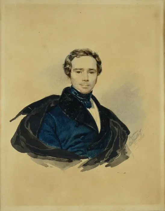 Framed Print : Portrait of Count Fyodor Fyodorovich Golitsyn (1794-1854), 1833. Artist: Briullov, Karl Pavlovich (1799-1852) Framed Print : Portrait of Count Fyodor Fyodorovich Golitsyn (1794-1854), 1833. Artist: Briullov, Karl Pavlovich (1799-1852)