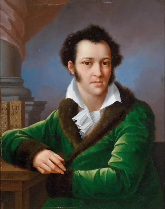 Framed Print : Portrait of Count Fyodor Ivanovich Tolstoy (1782-1846), known as the American Framed Print : Portrait of Count Fyodor Ivanovich Tolstoy (1782-1846), known as the American