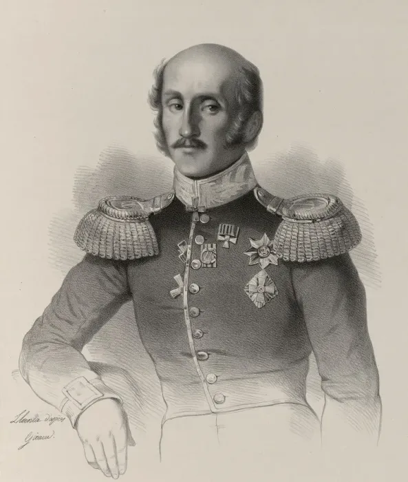 Framed Print : Portrait of Count Fyodor Petrovich Litke (1797-1882), 1830-1840s Framed Print : Portrait of Count Fyodor Petrovich Litke (1797-1882), 1830-1840s