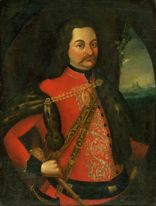 Framed Print : Portrait of Count Georgius Csaky, 1734. Creator: Unknown Framed Print : Portrait of Count Georgius Csaky, 1734. Creator: Unknown