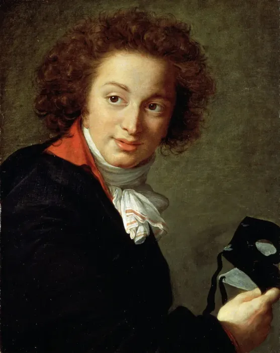 Framed Print : Portrait of Count Grigory Chernyshov with a Mask, 1793. Artist: Elisabeth Louise Vigee-LeBrun Framed Print : Portrait of Count Grigory Chernyshov with a Mask, 1793. Artist: Elisabeth Louise Vigee-LeBrun