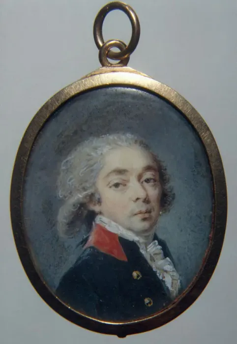 Framed Print : Portrait of Count Ivan Apraxin, c. 1796. Artist: Ritt, Augustin Christian (1765-1799) Framed Print : Portrait of Count Ivan Apraxin, c. 1796. Artist: Ritt, Augustin Christian (1765-1799)