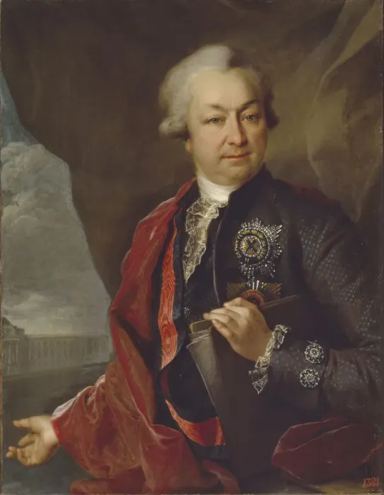 Framed Print : Portrait of the Count Ivan Ivanovich Shuvalov (1727-1797), 1790. Artist: Levitsky, Dmitri Grigorievich (1735-1822) Framed Print : Portrait of the Count Ivan Ivanovich Shuvalov (1727-1797), 1790. Artist: Levitsky, Dmitri Grigorievich (1735-1822)