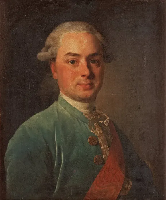 Framed Print : Portrait of the Count Ivan Ivanovich Shuvalov (1727-1797), 1776. Artist: Roslin, Alexander (1718-1793) Framed Print : Portrait of the Count Ivan Ivanovich Shuvalov (1727-1797), 1776. Artist: Roslin, Alexander (1718-1793)