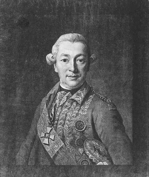 Portrait of Count Ivan Petrovich Saltykov (1730?1805), Mid of the 18th cen Artist: Anonymous