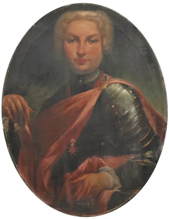 Framed Print : Portrait of Count János Bernard István Pálffy de Erdod (1664-1751), in armour and wearing the Order Creator: Crespi, Luigi (1709-1779) Framed Print : Portrait of Count János Bernard István Pálffy de Erdod (1664-1751), in armour and wearing the Order Creator: Crespi, Luigi (1709-1779)