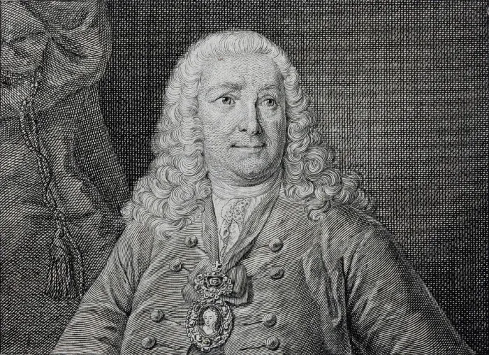 Framed Print : Portrait of Count Jean Armand de L Estocq (1692-1767) Framed Print : Portrait of Count Jean Armand de L Estocq (1692-1767)