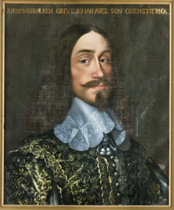 Framed Print : Portrait of Count Johan Axelsson Oxenstierna (1611-1657). Creator: Hulle, Anselm van (1601-1674) Framed Print : Portrait of Count Johan Axelsson Oxenstierna (1611-1657). Creator: Hulle, Anselm van (1601-1674)