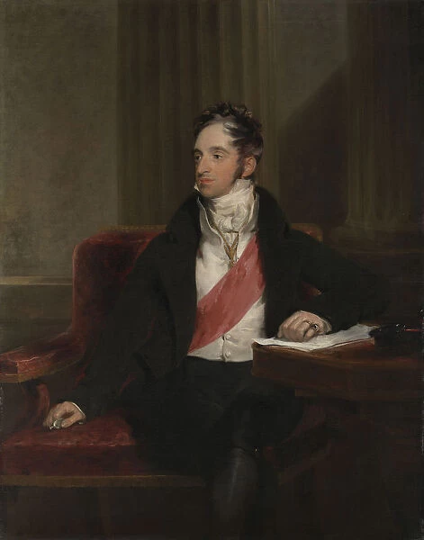 Portrait of Count Karl Robert Nesselrode (1780-1862), 1818. Creator: Lawrence, Sir Thomas