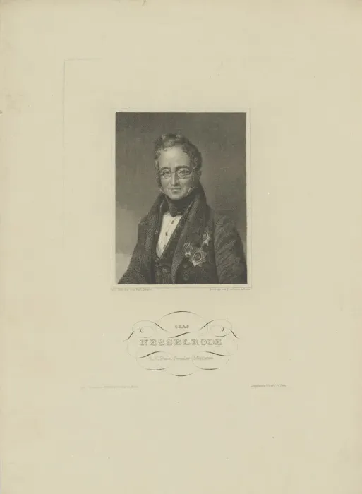 Framed Print : Portrait of Count Karl Robert Nesselrode (1780-1862), 1832. Creator: Lehmann, F. L Framed Print : Portrait of Count Karl Robert Nesselrode (1780-1862), 1832. Creator: Lehmann, F. L