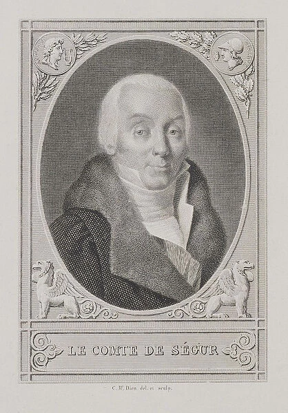 Portrait of Count Louis Philippe de Segur (1753-1830)