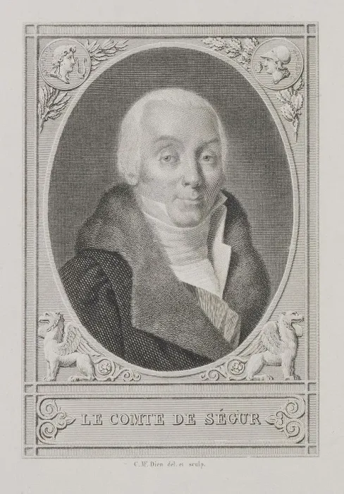 Framed Print : Portrait of Count Louis Philippe de Segur (1753-1830) Framed Print : Portrait of Count Louis Philippe de Segur (1753-1830)