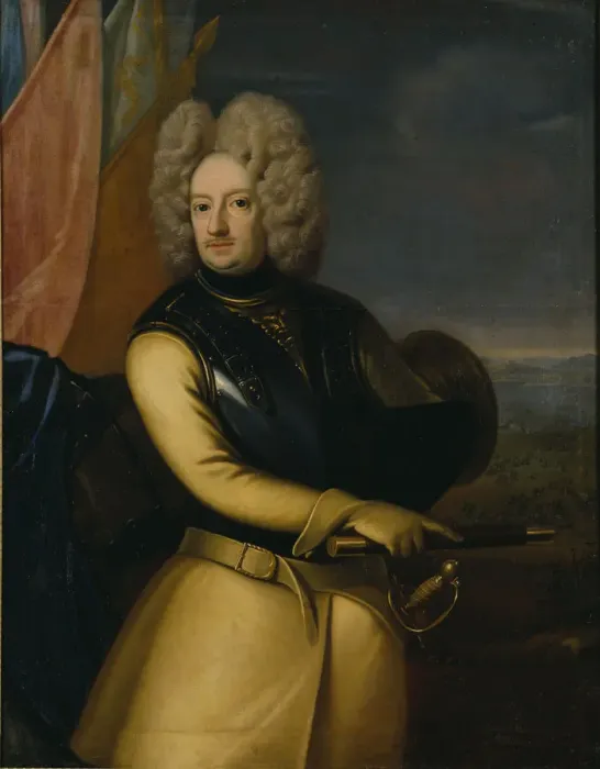 Framed Print : Portrait of Count Magnus Stenbock (1665-1717), 1708