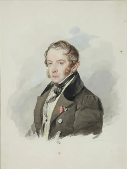 Framed Print : Portrait of Count Matvey Yuryevich Vilyegorsky (1794-1866), c. 1830 Framed Print : Portrait of Count Matvey Yuryevich Vilyegorsky (1794-1866), c. 1830