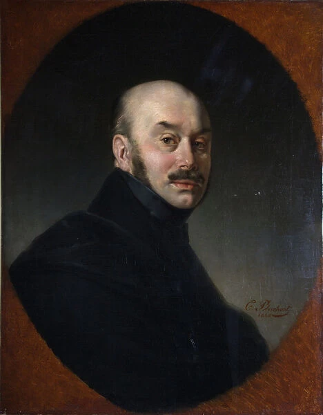 Portrait of Count Mikhail Fyodorovich Orlov (1788-1842), 1840. Artist: Pluchart, Eugene (1809-1880)