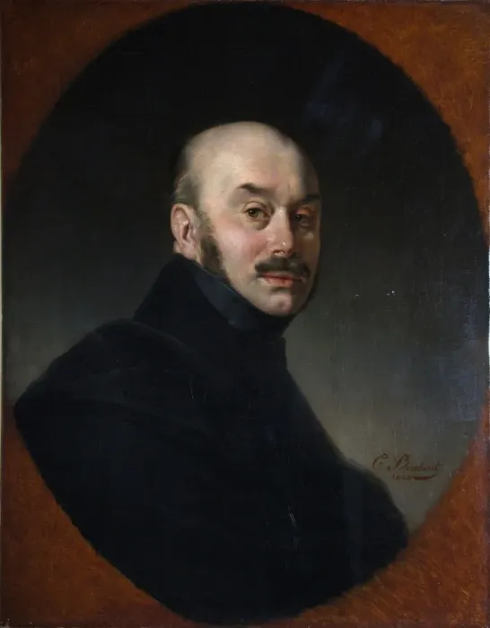 Framed Print : Portrait of Count Mikhail Fyodorovich Orlov (1788-1842), 1840. Artist: Pluchart, Eugene (1809-1880) Framed Print : Portrait of Count Mikhail Fyodorovich Orlov (1788-1842), 1840. Artist: Pluchart, Eugene (1809-1880)
