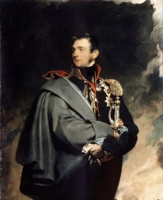 Framed Print : Portrait of Count Mikhail Vorontsov, (1782-1830), 1821. Artist: Thomas Lawrence Framed Print : Portrait of Count Mikhail Vorontsov, (1782-1830), 1821. Artist: Thomas Lawrence