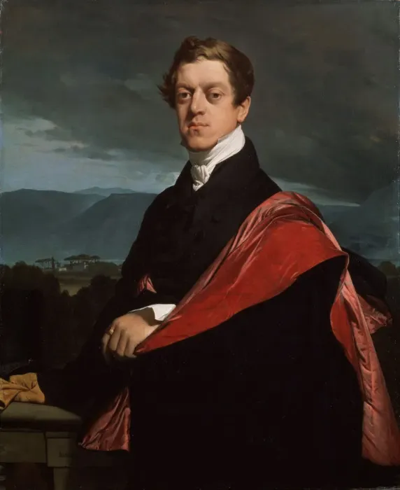 Framed Print : Portrait of Count Nikolay D. Guriev, (1792-1867), 1821. Artist: Jean-Auguste-Dominique Ingres Framed Print : Portrait of Count Nikolay D. Guriev, (1792-1867), 1821. Artist: Jean-Auguste-Dominique Ingres