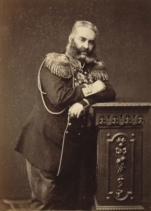 Framed Print : Portrait of Count Nikolay Vladimirovich Adlerberg (1819-1892), 1874 Framed Print : Portrait of Count Nikolay Vladimirovich Adlerberg (1819-1892), 1874