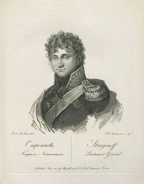 Portrait of Count Pavel Alexandrovich Stroganov (1774-1817), 1813