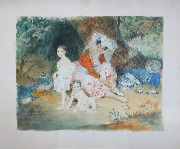 Framed Print : Portrait of Count Peter Dominikus Ludwig (1832-1887) and Countess Maria (1829-1898) zu Sayn-Wittgens Artist: Sadovnikov, Vasily Semyonovich (1800-1879) Framed Print : Portrait of Count Peter Dominikus Ludwig (1832-1887) and Countess Maria (1829-1898) zu Sayn-Wittgens Artist: Sadovnikov, Vasily Semyonovich (1800-1879)