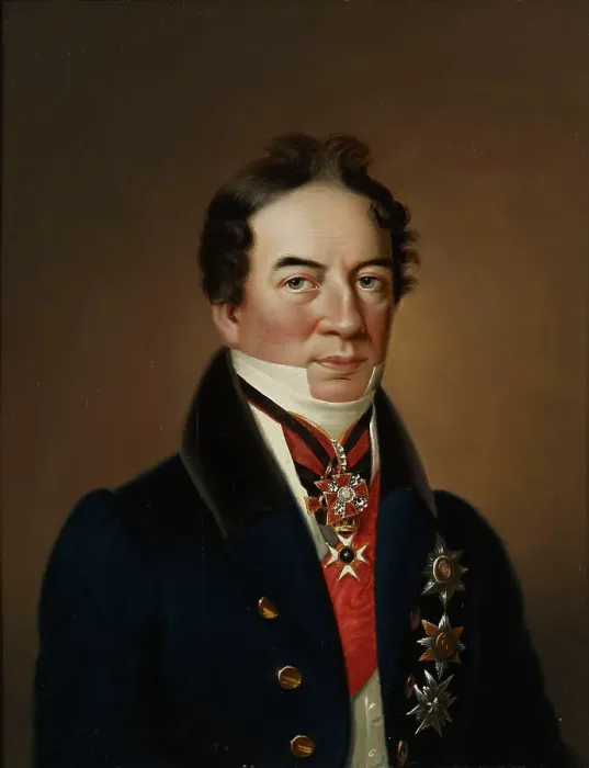 Framed Print : Portrait of Count R. H. Rehbinder, c1820. Creator: Johan Erik Lindh Framed Print : Portrait of Count R. H. Rehbinder, c1820. Creator: Johan Erik Lindh