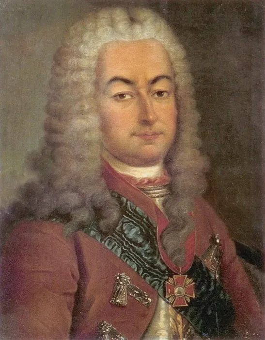 Framed Print : Portrait of Count Semyon Andreyevich Saltykov (1672-1742), 18th century. Artist: Anonymous Framed Print : Portrait of Count Semyon Andreyevich Saltykov (1672-1742), 18th century. Artist: Anonymous