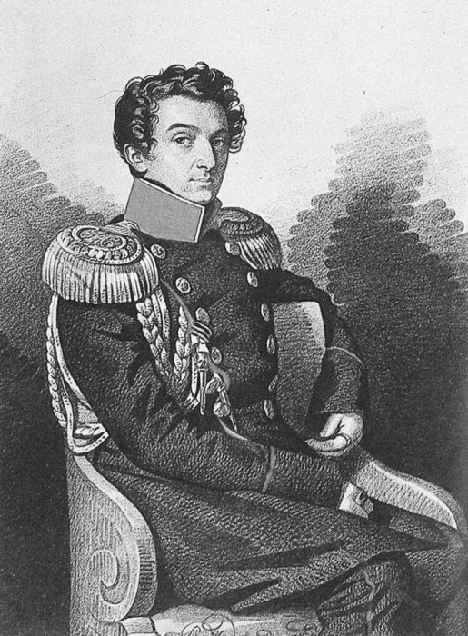 Framed Print : Portrait of Count Sergey Ivanovich Meshchersky (1800-1870)