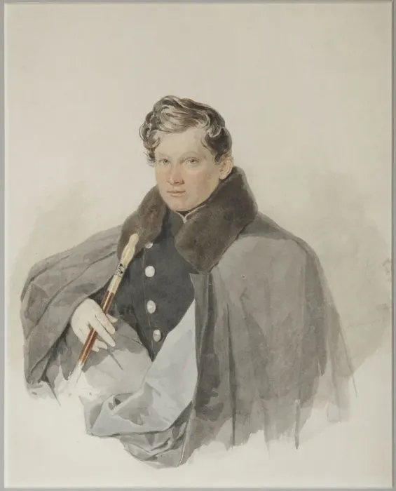 Framed Print : Portrait of Count Sergey Vasilyevich Trubetskoy (1815-1859), 1835. Artist: Sokolov, Pyotr Fyodorovich (1791-1848) Framed Print : Portrait of Count Sergey Vasilyevich Trubetskoy (1815-1859), 1835. Artist: Sokolov, Pyotr Fyodorovich (1791-1848)