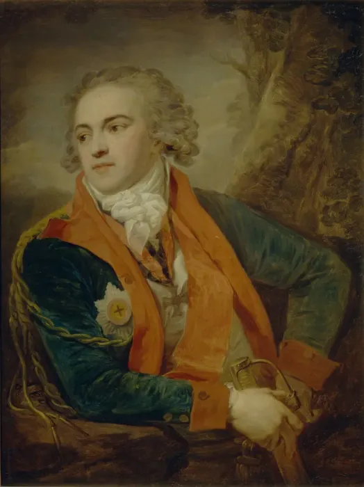 Framed Print : Portrait of Count Stepan Stepanovich Apraksin (1757-1827), 1793. Artist: Lampi, Johann-Baptist von, the Elder (1751-1830) Framed Print : Portrait of Count Stepan Stepanovich Apraksin (1757-1827), 1793. Artist: Lampi, Johann-Baptist von, the Elder (1751-1830)