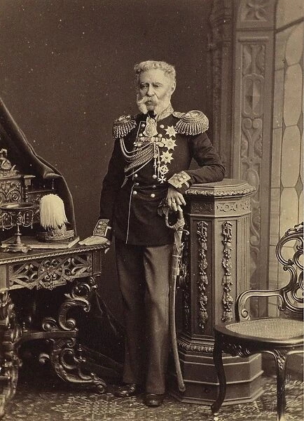 Portrait of Count Vladimir Fyodorovich Adlerberg (1791-1884), 1874
