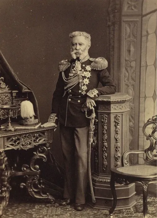 Framed Print : Portrait of Count Vladimir Fyodorovich Adlerberg (1791-1884), 1874 Framed Print : Portrait of Count Vladimir Fyodorovich Adlerberg (1791-1884), 1874