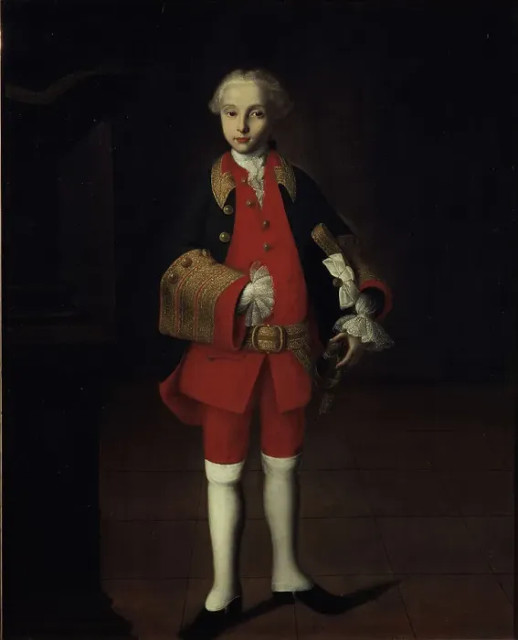 Framed Print : Portrait of Count Wilhelm Georg von Fermor (1749-1828), c. 1750. Artist: Vishnyakov, Ivan Yakovlevich (1699-1761) Framed Print : Portrait of Count Wilhelm Georg von Fermor (1749-1828), c. 1750. Artist: Vishnyakov, Ivan Yakovlevich (1699-1761)