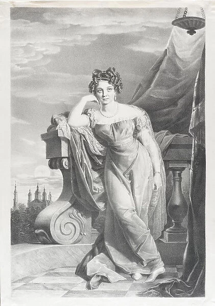 Portrait of Countess Agrafena Fyodorovna Zakrevskaya (1800-1879)