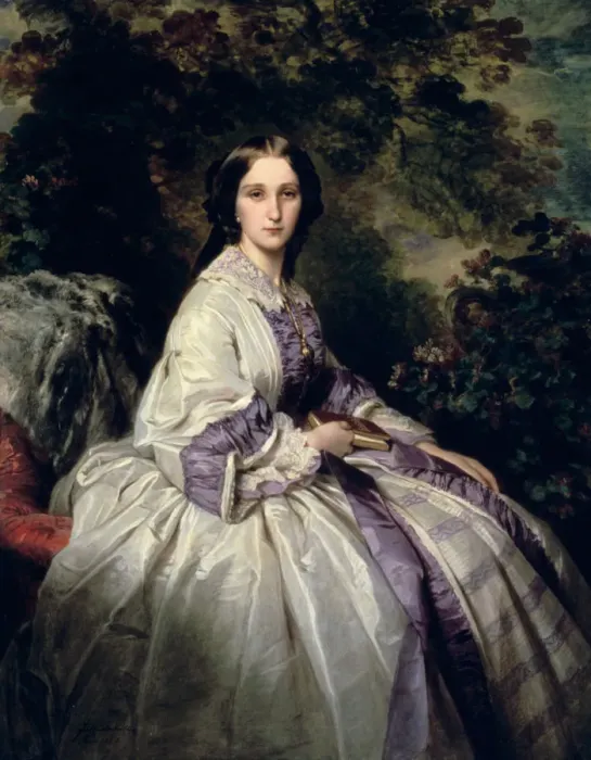 Framed Print : Portrait of Countess Alexander Nikolaevitch Lamsdorff, 1859. Artist: Franz Xaver Winterhalter Framed Print : Portrait of Countess Alexander Nikolaevitch Lamsdorff, 1859. Artist: Franz Xaver Winterhalter